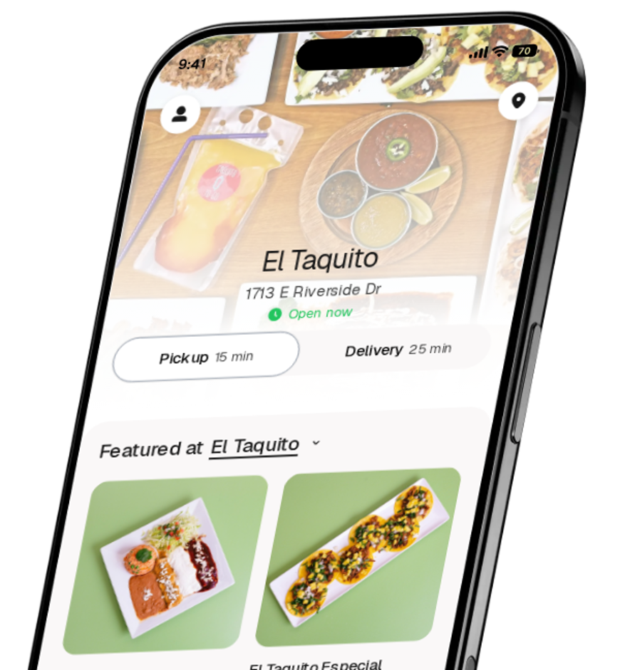 El Taquito app preview