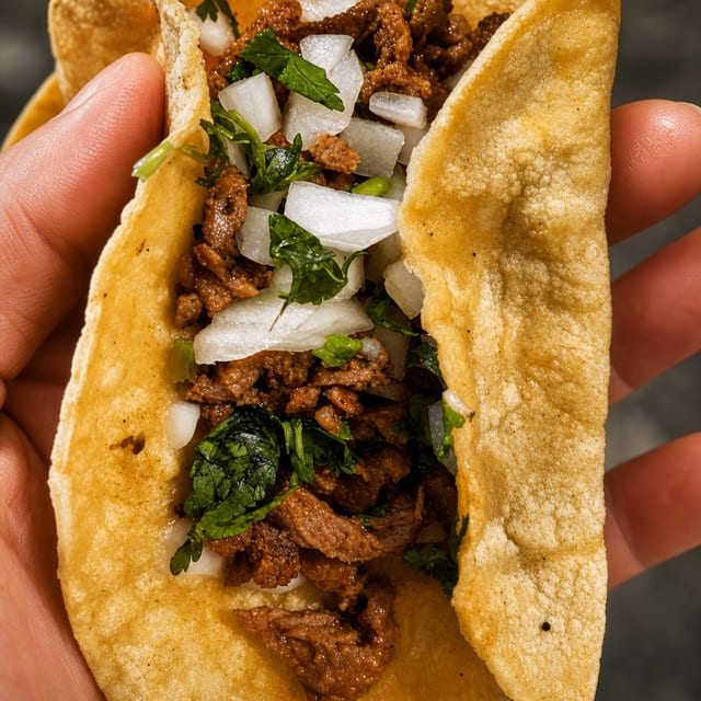 Al Pastor "Trompo" Taco.