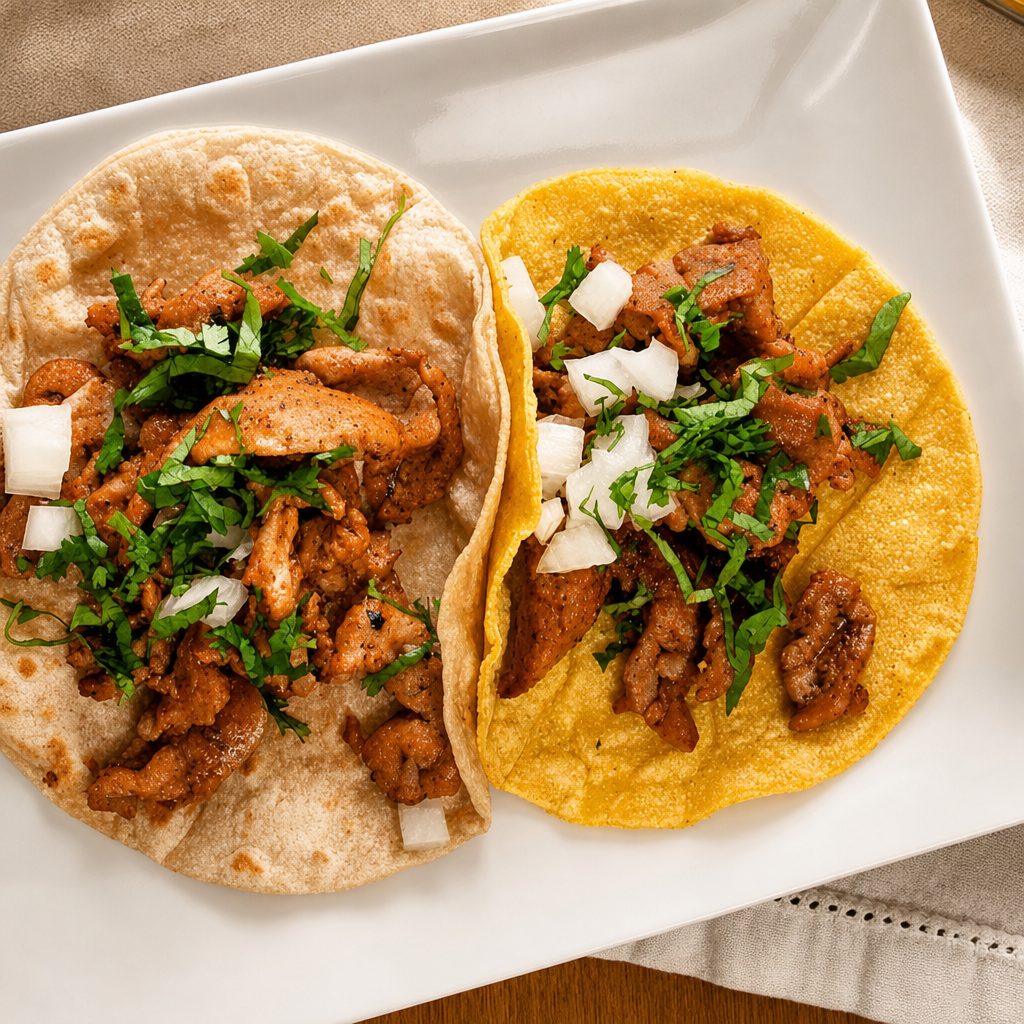 Pollo Asado Taco.