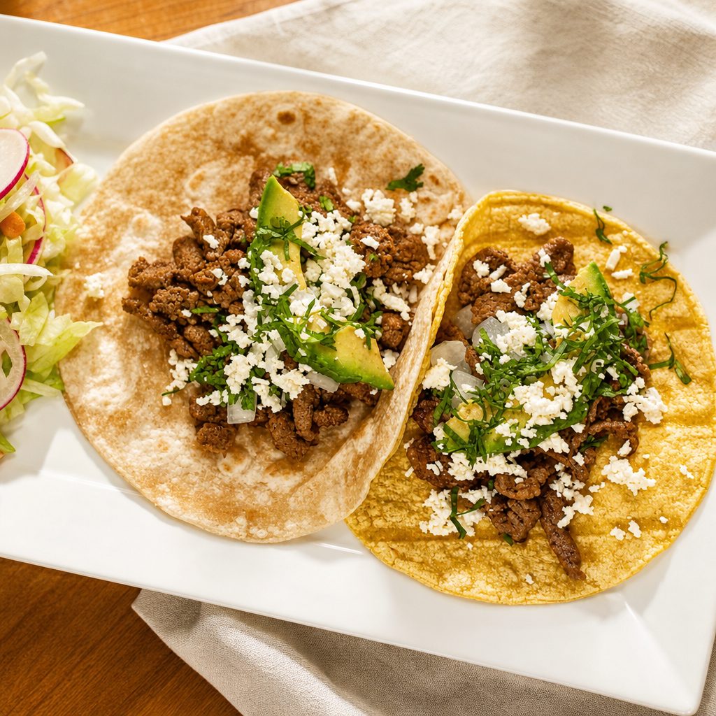 Bistek "Los Famosos" Taco.